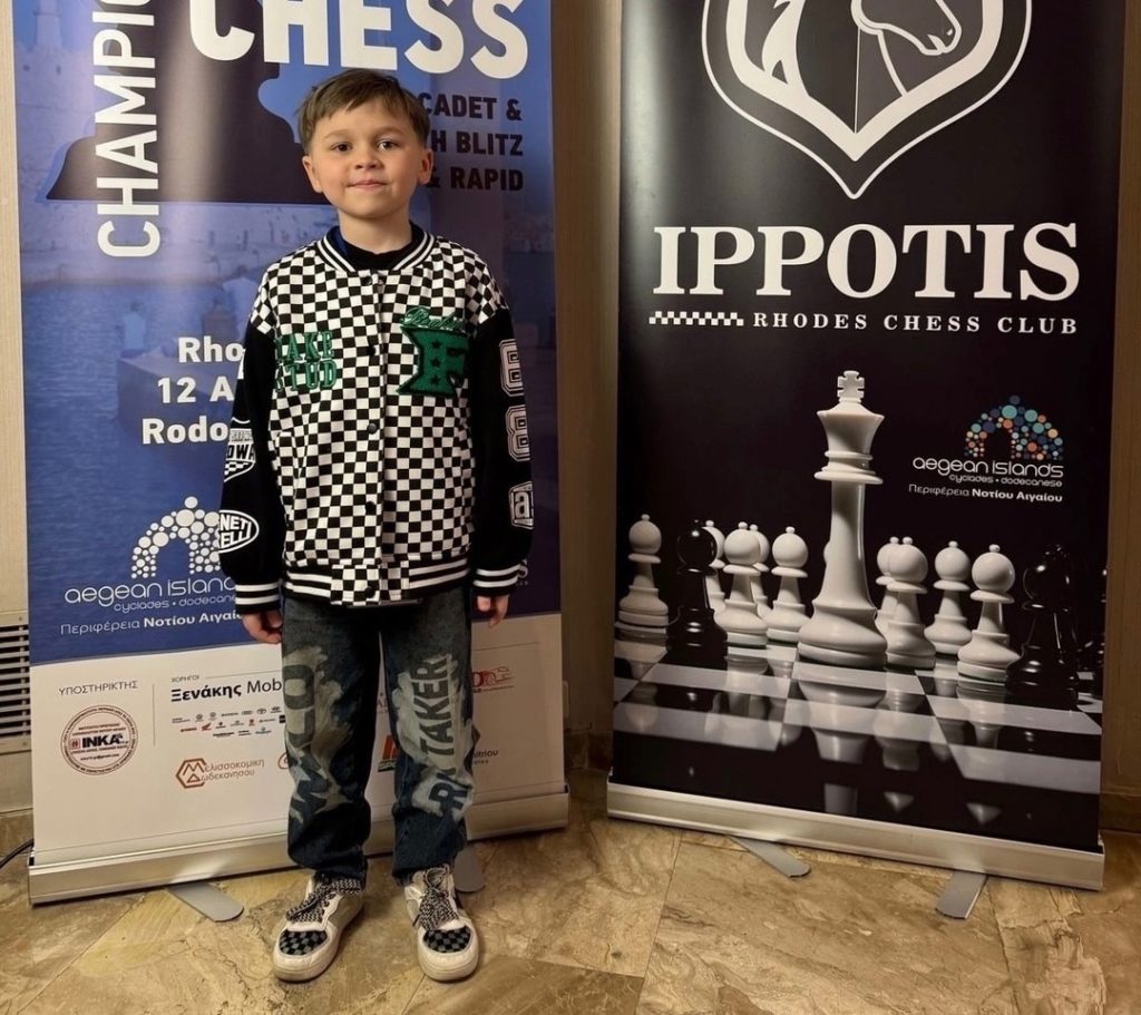8-летний костромич вошел в десятку сильнейших на чемпионате мира по быстрым шахматам