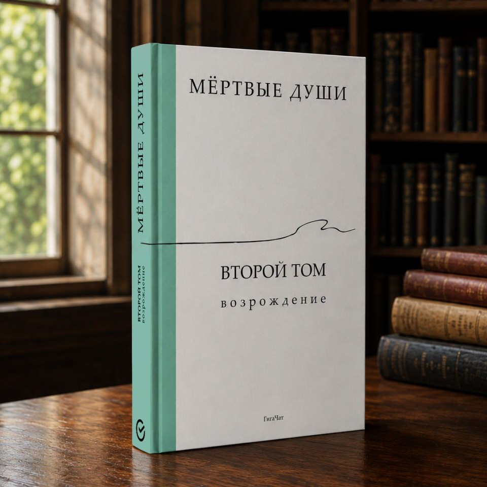 Написанный ГигаЧатом роман «Мёртвые души. Возрождение» поступил в продажу